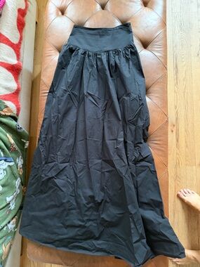 Susana Monaco Black Maxi Skirt - Classic Full-Length Women's Skirt